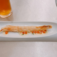 海老とイクラの前菜です