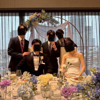 メインテーブル写真撮影