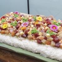 ちらし寿司ケーキ