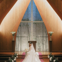 チャペルでの撮影