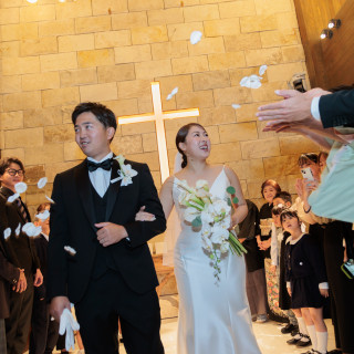 結婚式フラワーシャワー