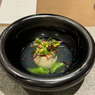 和洋折衷のコース料理