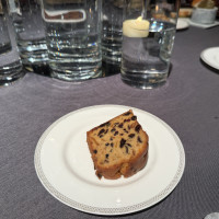 コーヒーとおいしいパウンドケーキをいただけた