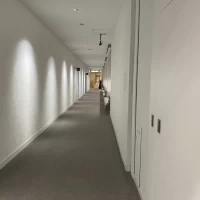 披露宴会場に向かうための花嫁のための通路