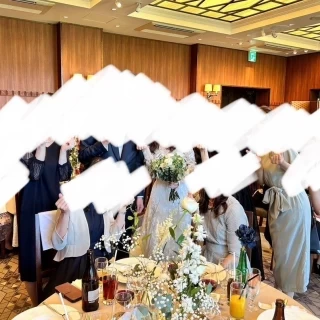 披露宴会場です