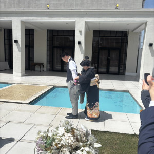 ジャケットセレモニー|705200さんのTHE GARDEN HOUSE CIER ET MER（ザ ガーデンハウス シェル エ メール）の写真(2418129)