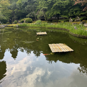 日本庭園内の、リフレクションショットが撮れる場所|705374さんのSHOZAN RESORT KYOTO(SHOZANリゾート京都)の写真(2227617)