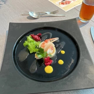 フレンチコースの前菜