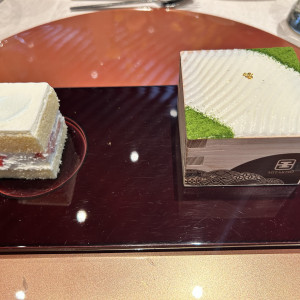 ウエディングケーキ・デザート|705618さんの三瀧荘の写真(2172066)