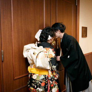 オフショットのような写真もしっかり撮ってくれた|705884さんの若宮の杜 迎賓館の写真(2175056)