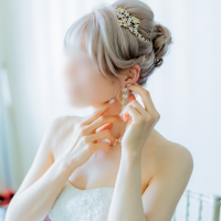 ヘアアクセサリーは全て持ち込みました