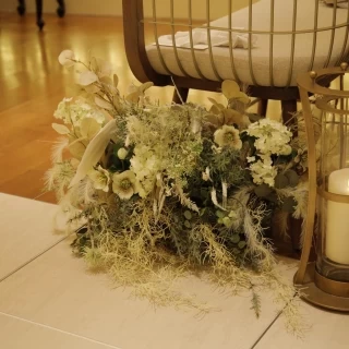 挙式会場　装花