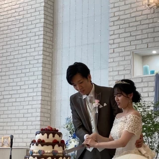 ケーキ入刀