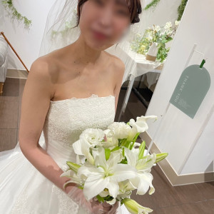 ウェディングドレス用の当日ブーケ|706425さんのアルカンシエル横浜 luxemariage（アルカンシエルグループ）の写真(2254314)