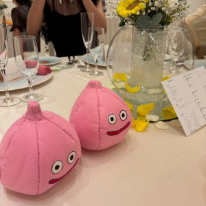 お花はもともとついているプランですが、とても可愛かったです|706708さんのル・センティフォーリア大阪（クラウディアホールディングスグループ）の写真(2498012)