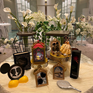 披露宴会場前のウェルカムスペース|707189さんのノートルダム神戸/FIVESTAR WEDDINGの写真(2549004)