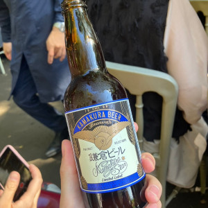 乾杯酒は鎌倉ビールが選べました|707193さんの古我邸の写真(2285819)