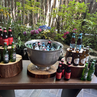 披露宴会場で展開できるビールバー