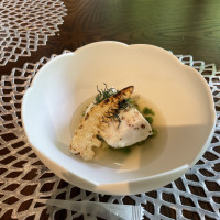 お魚の料理です。お出汁が感動的なおいしさ