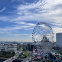 披露宴会場からの昼の景色