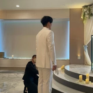 幕が降りている状態