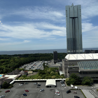 披露宴会場から見える景色