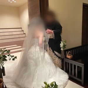新婦ヴェールダウン|707856さんの川原町倶楽部 ラ・ルーナピエーナ  〈エルフラットグループ〉の写真(2320497)