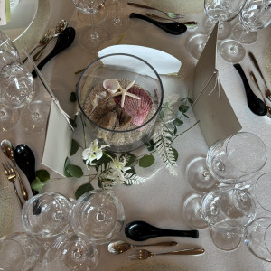 海にちなんだ装飾|707876さんのAMANDAN BLUE 鎌倉 ～アマンダンブルー鎌倉～の写真(2547904)