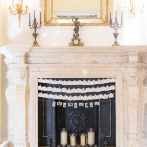 ゲストへのメッセージカードを飾りました|707876さんのハートコート横浜の写真(2543562)