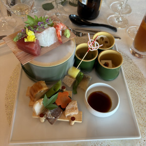 豪華なおさしみ|707876さんのAMANDAN BLUE 鎌倉 ～アマンダンブルー鎌倉～の写真(2547903)