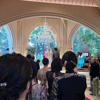 天井が均一ではなくアーチになっていてどの写真でも映えます
