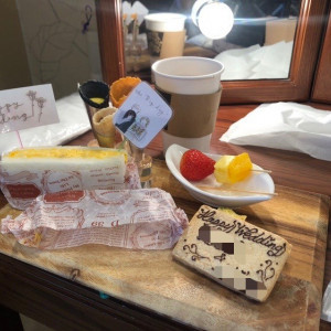 身支度中に軽食を用意していただきました。|708303さんのアルタビスタガーデンの写真(2430686)