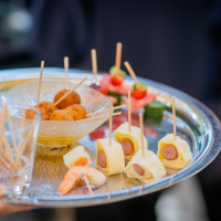 ウェルカムパーティでのおつまみ