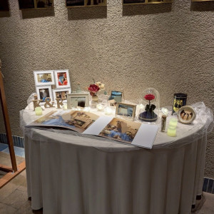 受付スペース|708952さんのプリムローズ/FIVESTAR WEDDINGの写真(2439714)