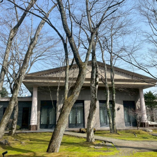 4月挙式だったので、まだ緑はなかったです。