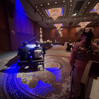 新郎一家のピアノ、オペラ演出
とても素晴らしかったです