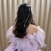 ブライズルームでヘアメイクチェンジ
プライベート感があります