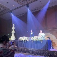 新郎新婦の高砂