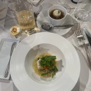 魚料理です。