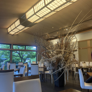 待合の席です。|709277さんのTHE GARDEN DINING 弓絃葉（ザ・ガーデンダイニング ユズルハ）の写真(2179856)