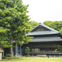 迎賓館（披露宴会場）から望む日本庭園