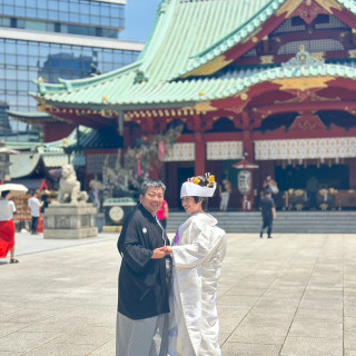 由緒ある神社で荘厳な雰囲気です。