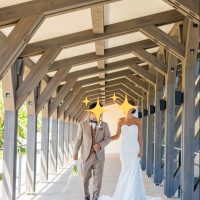 チャペルまでの開放的な道のり