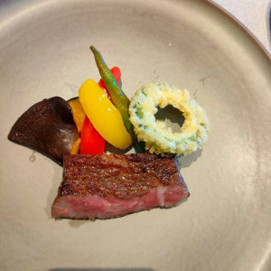 メインディッシュ(肉)|709489さんのサザンチャペル／KIRANAH RESORT（キラナリゾート）沖縄の写真(2544497)