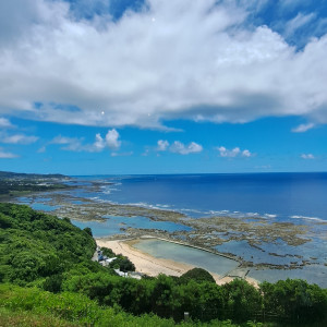 チャペルからの海|709489さんのサザンチャペル／KIRANAH RESORT（キラナリゾート）沖縄の写真(2182557)