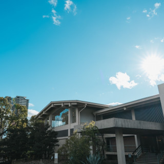 会場の外観です。