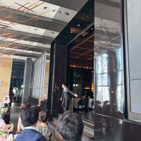 ウェルカムスペースから披露宴会場への入り口