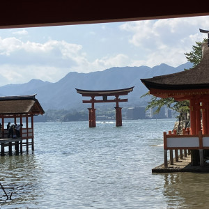 鳥居|709917さんの厳島神社の写真(2251205)