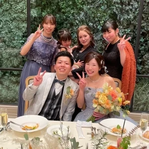 友人との写真|710022さんのアーヴェリール迎賓館（岡山）/テイクアンドギヴ・ニーズウェディングの写真(2372810)