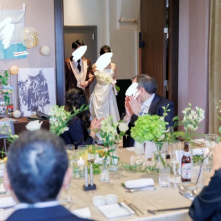 披露宴入場